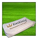 Kieskönig 25 kg Rasensand 0,1-0,4 mm Gartensand Quarzsand Grassand...