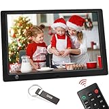 Digitaler Bilderrahmen 10.1 Zoll Bewegungssensor - 1920x1080P IPS-Display...