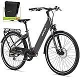 DERUIZ 28Zoll Modell Quartz E-Bike mit 644Wh großem Akku RH 45cm 250W 55Nm...