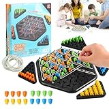 Geometrisches Schachspiel mit Gummibändern, Knot Logic Spiel für 2-4...