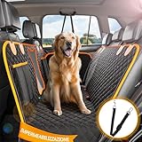 DZKKIUR Hundedecke Auto Rückbank Kratzfest 135x148CM,Hundesitz Auto...