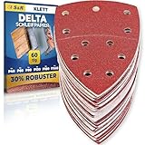 S&R Klett-Schleifpapier Set 105x152 mm (93x93x93 mm) – 60-teilig für...