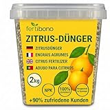 Zitrusdünger Granulat 2 kg | NPK 20-5-13 + Mg mit Eisen & Mangan – klare...