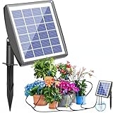 RISINGUP Solar Bewässerungssystem Automatisches Set, Automatisches Garten...