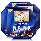 Trumpf Edle Tropfen in Nuss Obstbrände 250g - Pralinen mit Alkohol (4er...