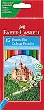 Faber-Castell 120112 - Buntstifte CASTLE Hexagonal, 12er Kartonetui,...