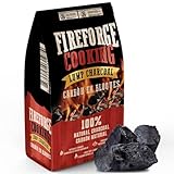 Fireforge Cooking Premium Qualität Holzklumpenkohle zum Grillen - 100%...