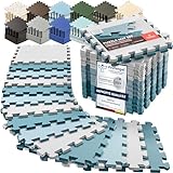 Schutzmatten Bodenschutzmatte Set Sportmatte Gymnastikmatte Puzzlematte:...