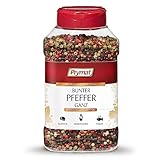 Prymat Gewürze Bunter Pfeffer 350g Ungemahlen Bunte Pfefferkörner für...