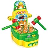 OKKIDY Whack a Mole Spiel für Kinder ab 3 Jahre, Interaktives Musik...