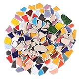 EXCEART 200G Bunt Mosaik Steine Keramik Mosaiksteine Zum Basteln...