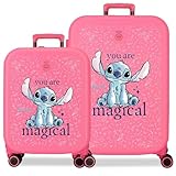Disney Joumma You Are Magical Koffer-Set, Fuchsia, 55/70 cm, starr, 7,5 kg,...