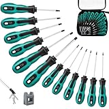 Magnetisch Torx Schraubendreher Satz, 12tlg Profi Schraubenzieher Set...