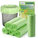 Müllbeutel, 120 Stück, Biomüllbeutel 10L, kompostierbare Mülltüten,...