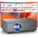 4K Smart Beamer mit integrierter Netflix-App, Kinoähnlichem Sound & HDR |...