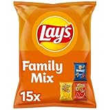 Lay's Family Mix 15 Mini Chips Beutel