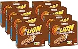 NESTLÉ LION Breakfast Cereal Bar, knuspriger Frühstücksriegel mit...