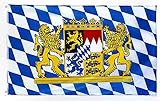 Star Cluster 90 x 150 cm Bayern Flagge/Bayern Fahne/Fanartikel/Bavaria Flag...