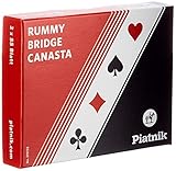 Piatnik 219733 Romme Bridge - Canasta Spielkarten