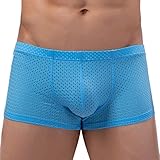 Boxershorts Herren Eng, Unterhosen Männer Witzig Trunks Basic Mens...
