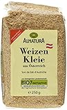 Alnatura Bio Weizenkleie, 6er Pack (6 x 250 g)