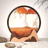 Heimthal Moving Sand Art Picture Wooden Sand Art for Desk Decor and Office...