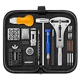 【Upgrade 2025】Eventronic Uhrenwerkzeug Set, Uhr Batteriewechsel...