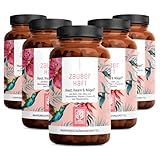 Haar Vitamine - 451mg Silizium hochdosiert & Biotin Zink Selen für Haare -...