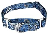 Country Brook Petz Hundehalsband, Paisley-Kollektion mit 6 klassischen...