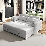 Ravas Ecksofa mit Schlaffunktion und Bettkasten, Wohnlandschaft U Form Sofa...