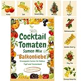 Cocktail Tomaten Samen Mix „Balkonliebe“ – 9 kompakte, samenfeste...