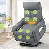 Srfzluxy Fernsehsessel Relaxsessel mit Aufstehhilfe, Elektrisch...