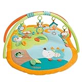 Fehn 3-D-Activity-Decke Spielbogen Sleeping Forest – Krabbeldecke mit 5...