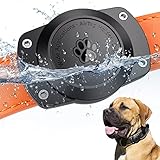 IPX8 Wasserdichter Airtag Hundehalsbandhalter, Halterung für AirTag Hunde-...