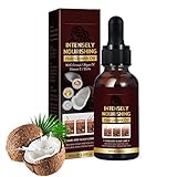 Kokosnuss-Haarwachstumsöl, natürliches Haarwachstumsöl, 30 ml, für...