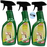 3x 750ml Marderspray vertreibend PT 19 Repellent ohne Treibgas + 1x TMV24...