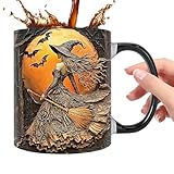 Hexenkaffeetasse, Halloween-Hexentasse, Halloween-Espressotassen,...