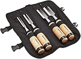 Amazon Basics 4Stück Stabiles Holzbearbeitungs-, Holzmeißel-Set aus...