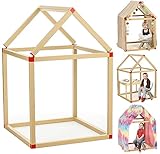 CASETTA, Spielhaus für Kinder, Spielzelt Kinder Indoor ab 3 Jahren, mit...