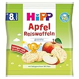 HiPP , 7er Pack (7 x 30 g) Hipp Bio Knabberprodukte Reiswaffeln