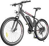 ANCHEER 26' E-Bike/Elektrofahrrad/E-Mountainbike mit Abnehmbarer 36V-10.4Ah...