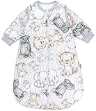 TupTam Schlafsack Baby 2.5 TOG - Ganzjahresschlafsack mit abnehmbaren...