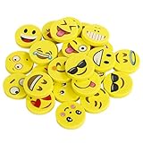 Emoji Kinder Radiergummi 144 Stücke Smiley Radierer Gastgeschenk Geschenke...