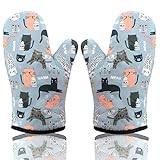 AYADA Ofenhandschuh Topfhandschuhe, Topflappen Handschuh Backhandschuhe...