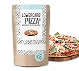 Lower-Carb Pizza Backmischung für 2 Pizzaböden oder 1 Pizzablech | 90%...