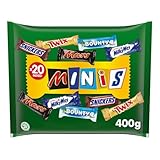 Mixed Minis Schokolade Großpackung, 20 Mini-Schokoriegel Snacks(Mars,...