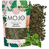 MOJO TEA Premium Oolong Grüner Tee 50g - Halbfermentierte chinesische...