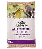 Dehner Lieblinge Vogelfutter, Wellensittich-Futter, Vitamin-Aktiv-Komplex,...