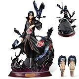 Uchiha Itachi Figur, 29cm Uchiha Itachi Anime Figur, Anime Naruto Raven...