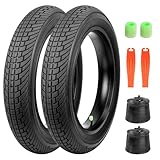 GRELiving 1/2-Set 20x4.0 Zoll Heavy Duty E-Bike Reifen Fat-Bike Reifen...